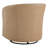 Upholstered Leather Swivel Barrel Accent Arm Chair-127448821