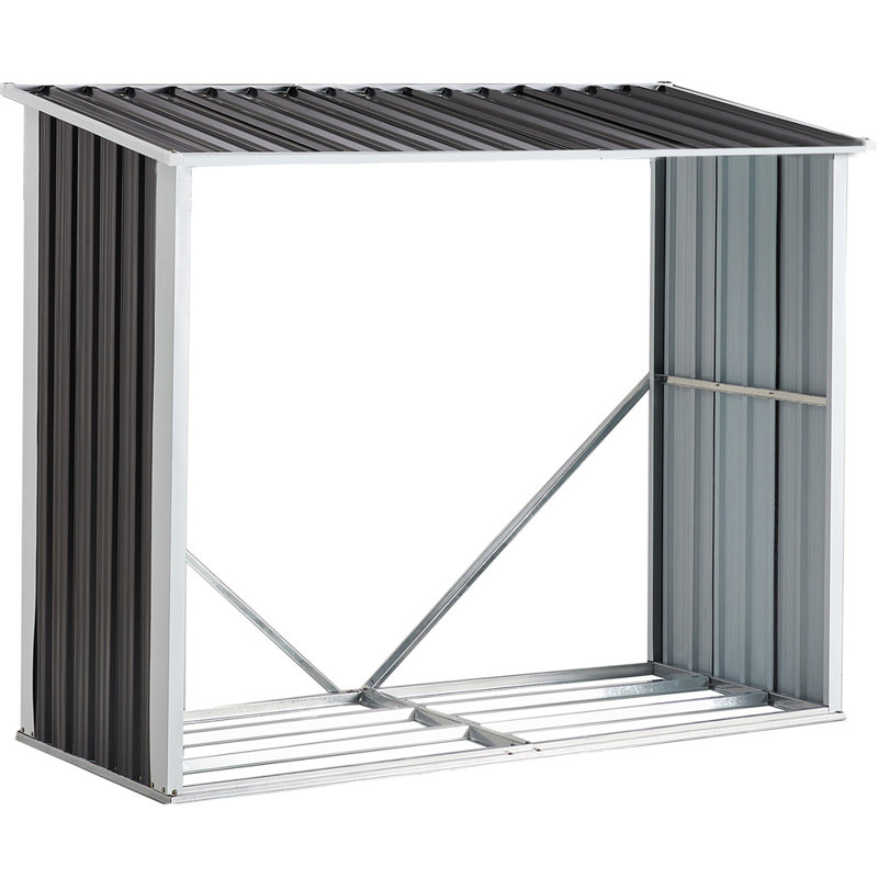Range-bûches en métal l 72,8 po x P 32,7 po Ochi