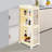 4-Tier Slim Storage Cabinet