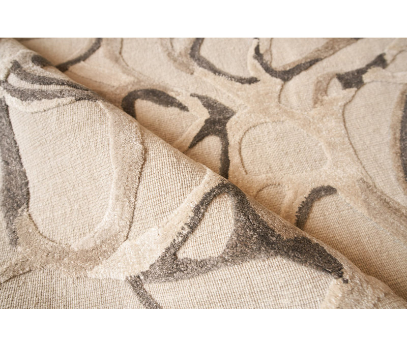 Goudy Abstract Area Rug, Rectangle 10' x 14'