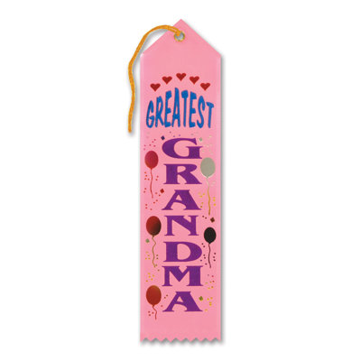 «Greatest Grandma Award Ribbon»