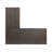Livengood 56.75"W L-Shaped Writing Desk Set with Power Outlet-62421153