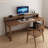 Tan Rectangular Solid Wood desks-107971872