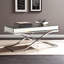 Table de cocktail en miroir - Chrome