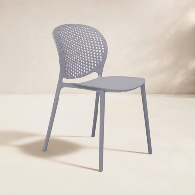 Iben Stackable Patio Side Chair
