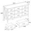 Commode 9 tiroirs