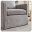 Fauteuil d'appoint pivotant rembourré à 360 degrés et confortable-1283767250