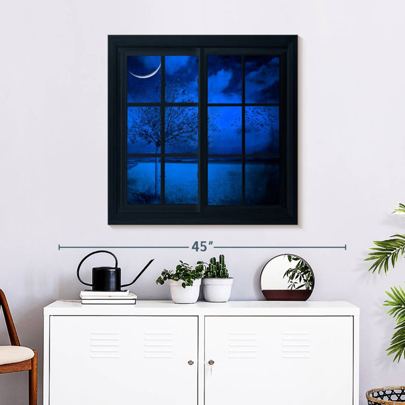 Lilie Moonlight Window, 30" H x 30" W