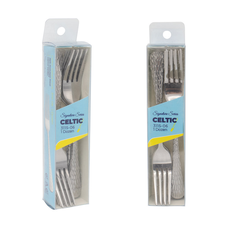 Fourchette à salade en acier inoxydable Celtic