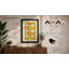 Citrus Grid Modern - Framed Print-526070360-526070366