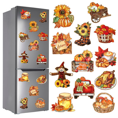 Soft Magnetic Refrigerator Magnets For Thanksgiving Decorations