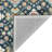 Tricity Traditional Navy Hand-Hooked Area Rug-198520137