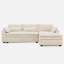 Canapé manuel en L à 3 places avec coussin de siège double amovible Manuel Corduroy-250414995-250414997