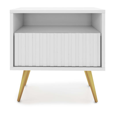 Hodgskin 47 cm W Bedside Table