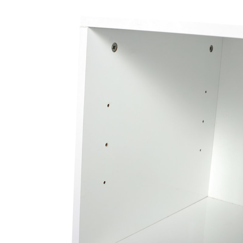 Meuble-lavabo de luxe 42 "avec lavabo en résine et commode latérale - Accessoire de meuble-lavabo moderne, 42"