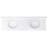 73 Inch Cultured Marble Vanity Top Two Sinks with Backsplash, White-86627097