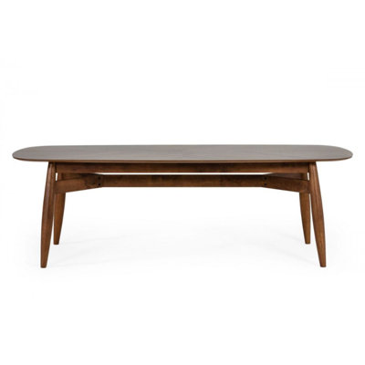Valletta Ash Solid Wood Base Dining Table