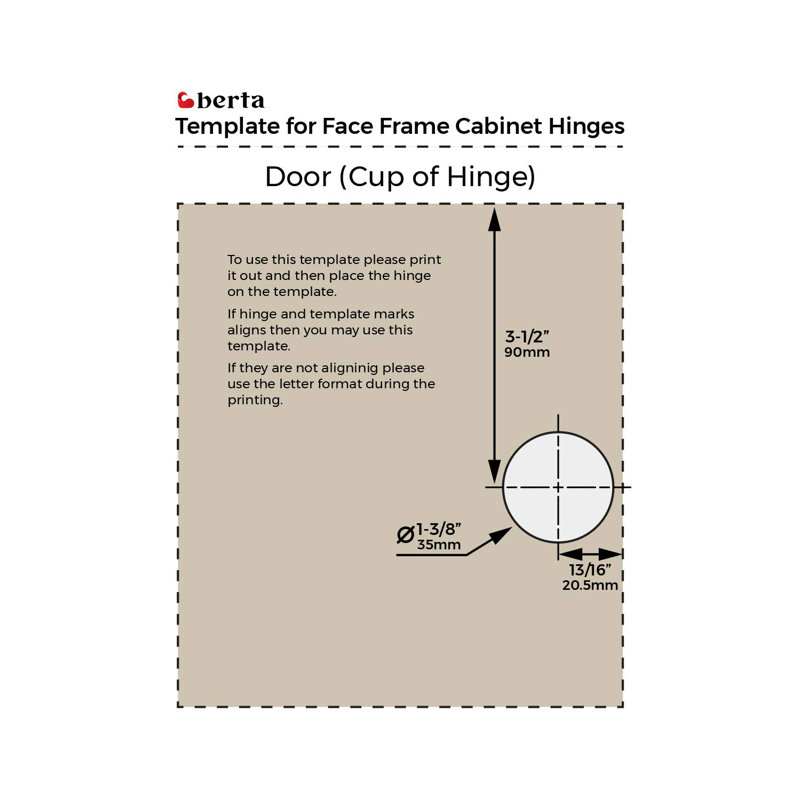 Inset 110 Degree Soft Close Frameless Overlay Hinge