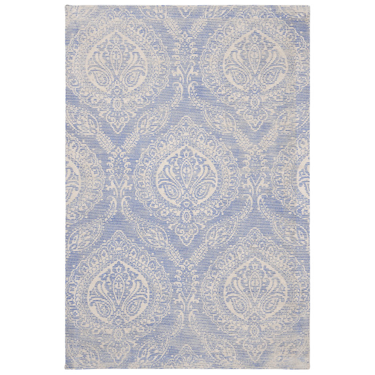 Spain Hand Loomed Performance Damask Rug