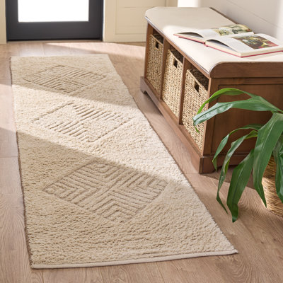 Tapis d'intérieur en coton tissé à la main Vermont