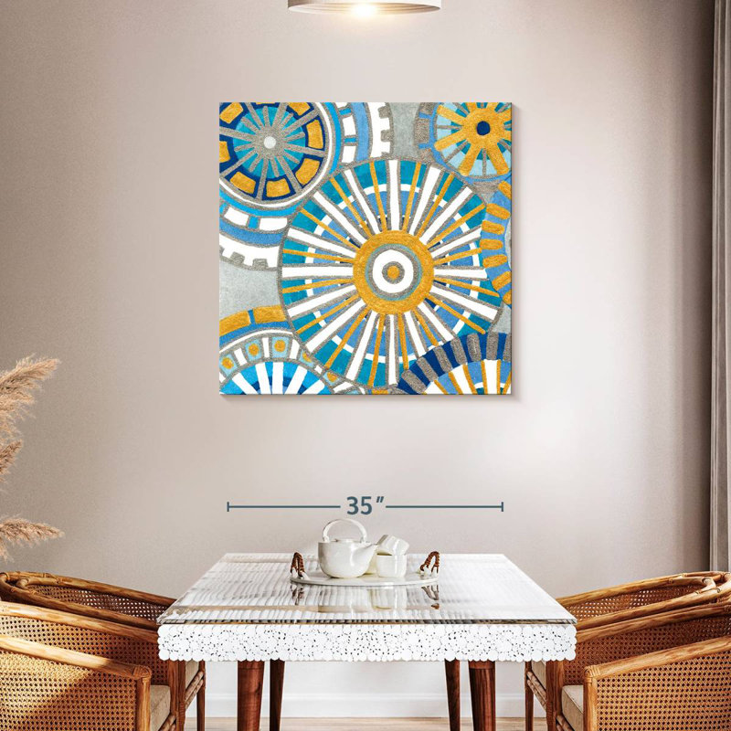 Circle Delight I, 36'' H x 36'' W
