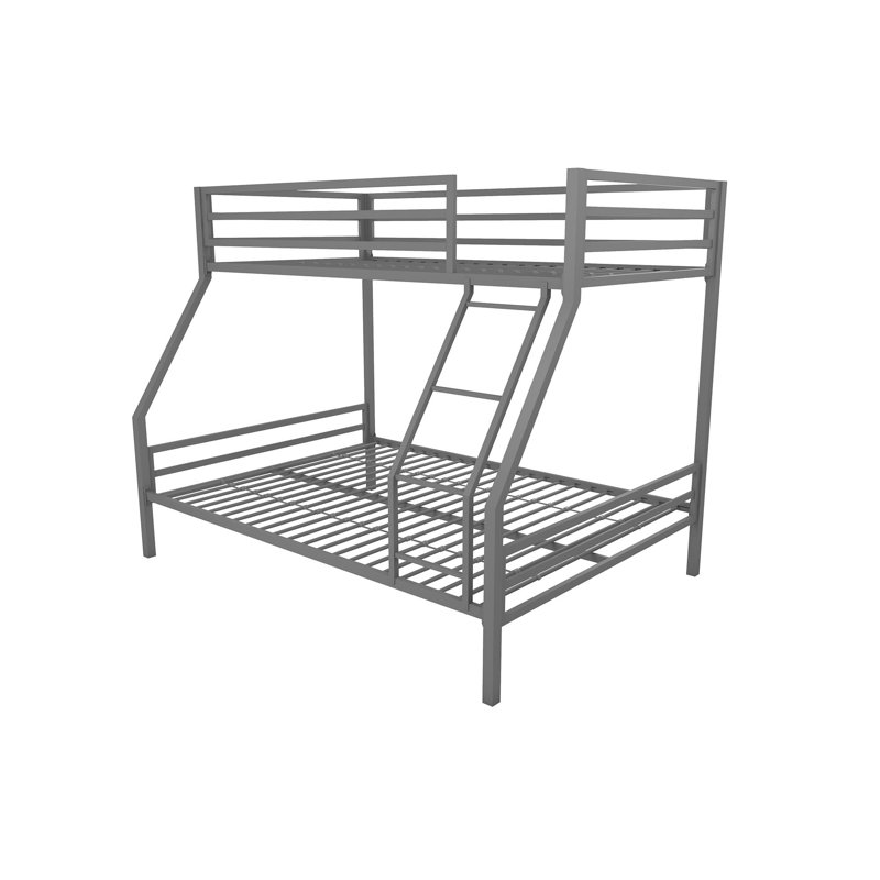 Maxwell Kids Twin Over Full Bunk Bed, Gray