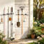 Support mural robuste pour balai en acier inoxydable