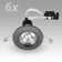 8.7cm Recessed Retrofit Downlight
