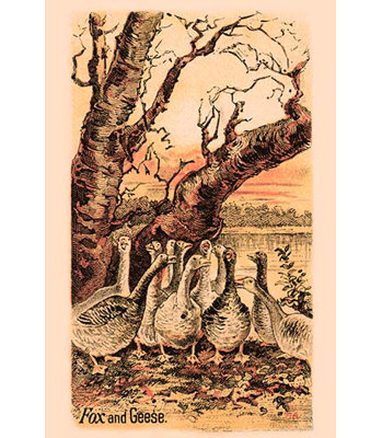 «Fox and Geese», impression