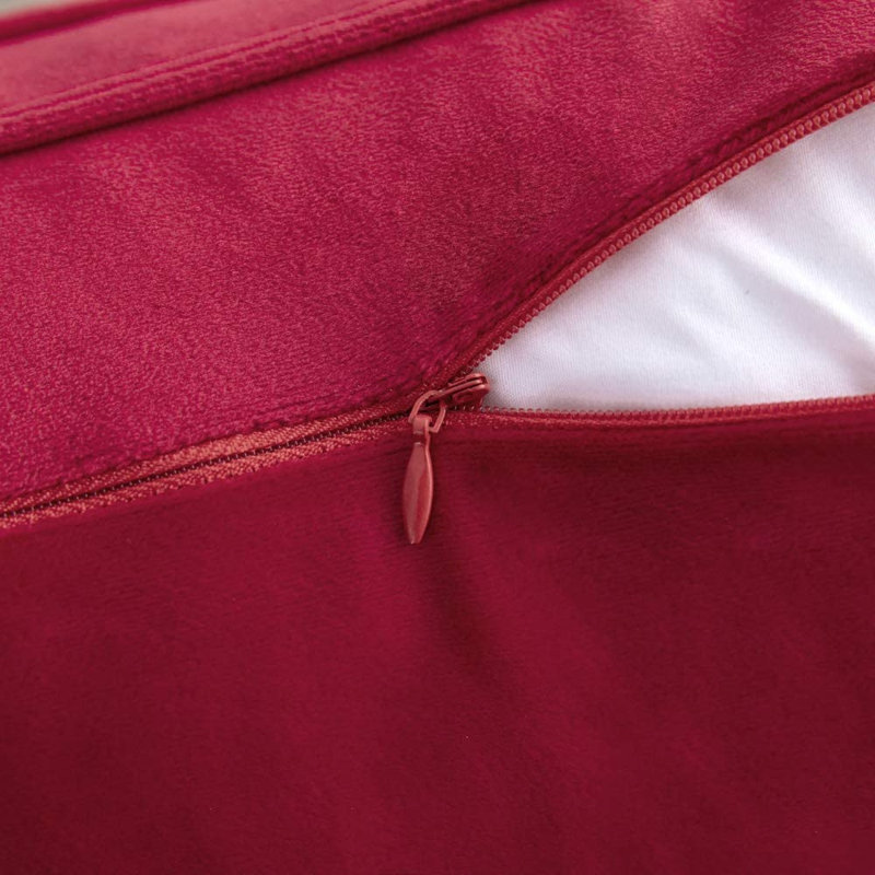 Chevron Geometric Pillow Cover, Dark Green, 16" x 16"