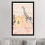 Girafe au Maroc, art encadré-49840523-49840529