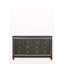 Commode à finition moderne gris métallique-805895927