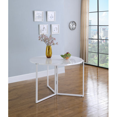 Yeilani 43" Round Foldaway Dining Table