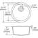 Quartz Classic 18-1/8" x 18-1/8" x 7-1/2" Dual Mount Kitchen Sink