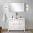 Lafarre 48 in W x 20 in D Double Bath Vanity Mirror & Faucet Set-113113260-113113261