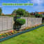 Décoration de jardin 30 pieds bordure de jardin bordure de pelouse clôture clôture patio