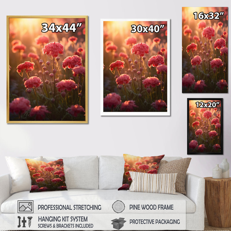 Rétro œillets bruns II sur toile, Toile tendue, H 32 po x l 16 po x P 1 po