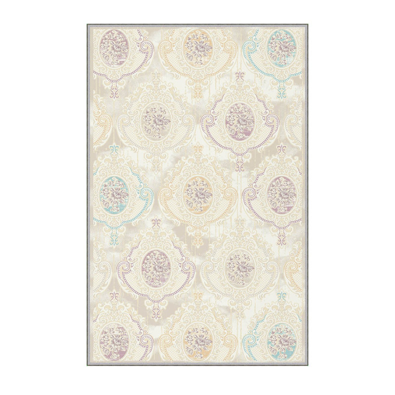 Stylish Hall Carpet (39.4 x 78.7 inches), 100% Polyester, 0.3 in Pile Height | Antibacterial, Non-Slip Underside, Machine Washable | 3D Digital Printed Design, Durable & Soft for Home Décor