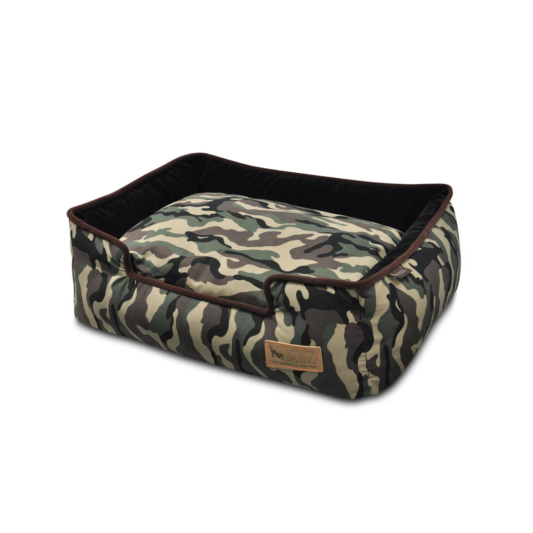 Camouflage Lounge Dog Bed by P.L.A.Y. P.L.A.Y. 