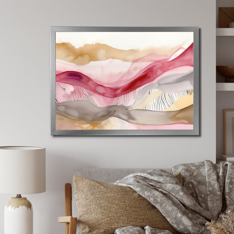 Connaissance des rêves, peinture harmonie - reproduction sur toile, H 12 po x l 20 po x P 1 po, Cadre simple argenté