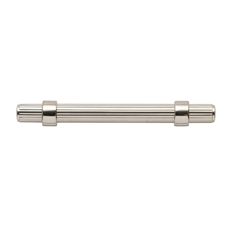 Sinclaire Bar / Handle Pull, Polished Nickel, 0.75, 3.75