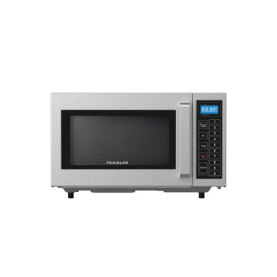 Frigidaire 0.9 Cu. Ft. 1000 Watt Commercial Microwave, NSF Certified Microwave in Stainless Steel