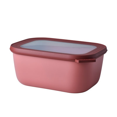 Cirqula Rectangular Multi Bowl Container 1500ml - Vivid Mauve