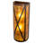 Rustic Lodge Glass Flush Mounted Sconce