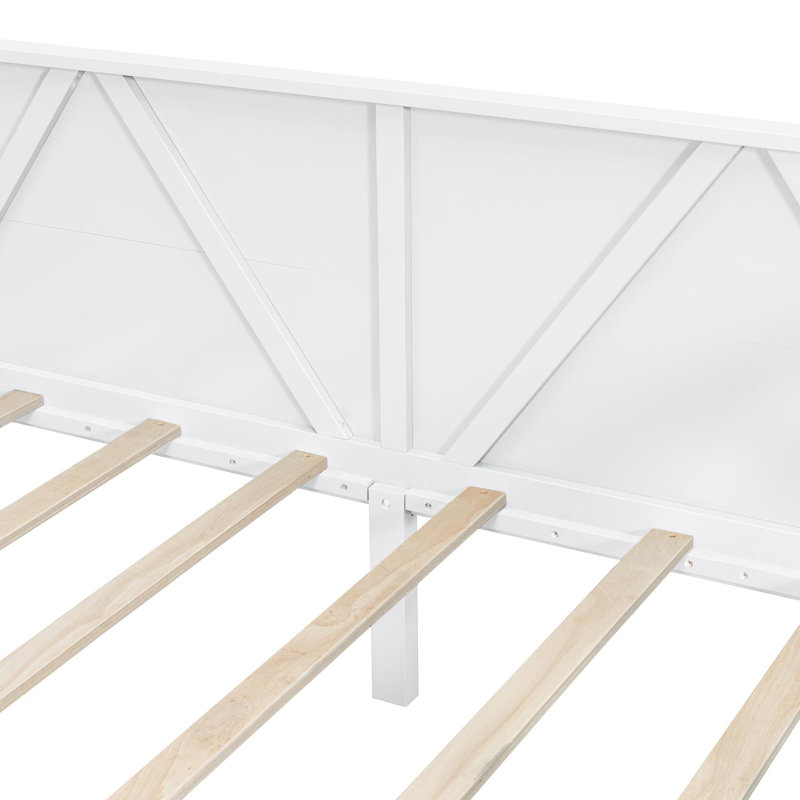 Lit de jour simple, blanc, Lit simple, Blanc