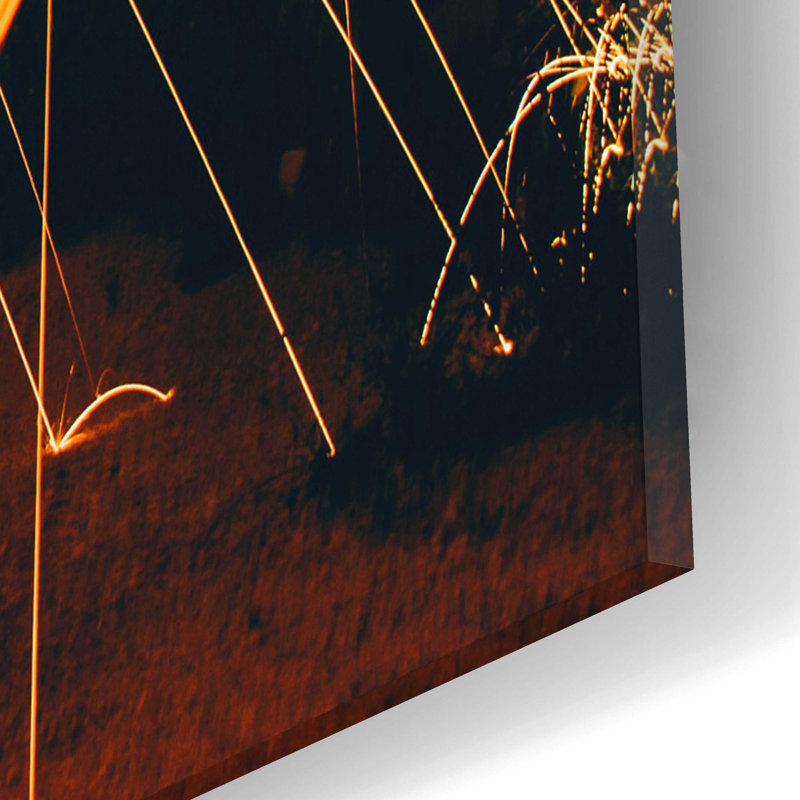 Fiery Vortex par Epic Portfolio - impression sans cadre, H 12 po x l 12 po x P 0,13 po