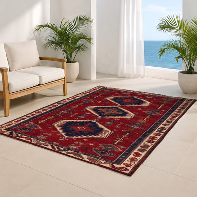Tapis turc intérieur et extérieur brun