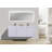 Goodlow Pre 59" Wall-Mounted Double Bathroom Vanity Set