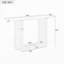Console Elegant Minimalist avec coins arrondis-1147590041