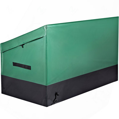 150-Gallon Waterproof PE Tarpaulin Outdoor Patio Deck Storage Box